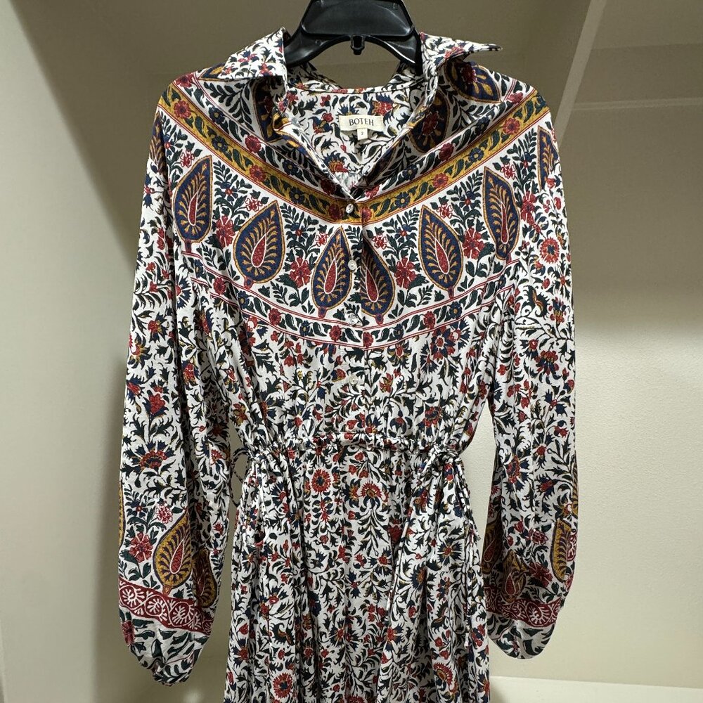 BOTEH Boho Smock Dress